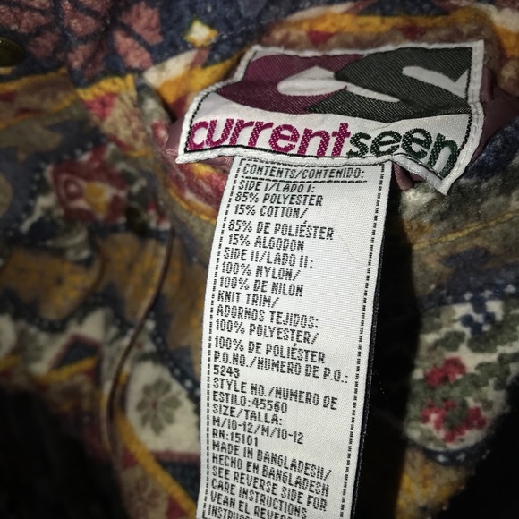 CurrentSeen Reversible Jacket - Picture 3 of 3